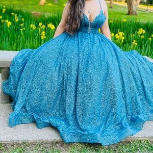Blue prom/ gala dress